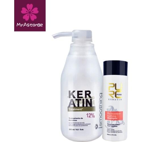 12% Formalin Keratin Brazil Keratin Treatment 100ml Purifying Shampoo Hair Care Make Hair Straightening Smoothing Shinning