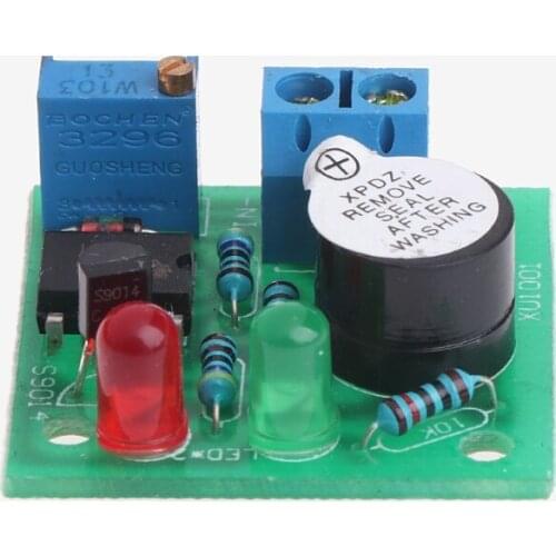 12V On-Board Battery Low Voltage Alarm Buzzer Under Voltage Protection Module 203B