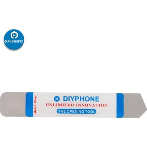 3pcs Metal Flat Soft Blade Thin Pry Spudger Mobile Phone Tablet LCD Screen Battery Opening Tool Glue Removal Disassemble Rod