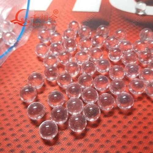 White Transparent color sphere shape/ ball shape cz stone cubic zirconia gemstone without hole