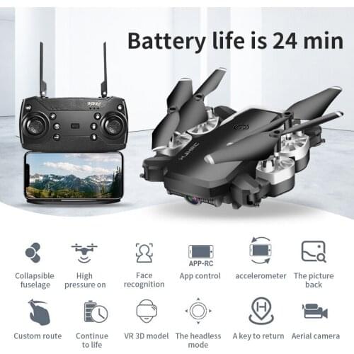 Hot sale 4K Camera WiFi FPV RC Drone with 4K 1080P 720P HD Camera WIFI Aerial Video RC Quadcopter for Aerial photography Drone