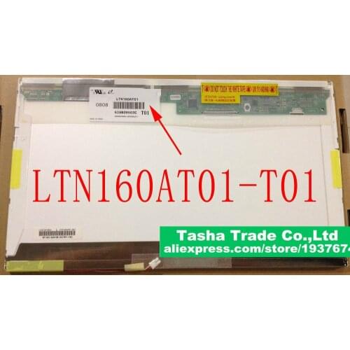LTN160AT01-T01 LTN160AT01 HD CCFL Backlight Laptop LCD Screen LED Panel LTN160AT01 T01 Matrix for toshiba satellite a505 s6017