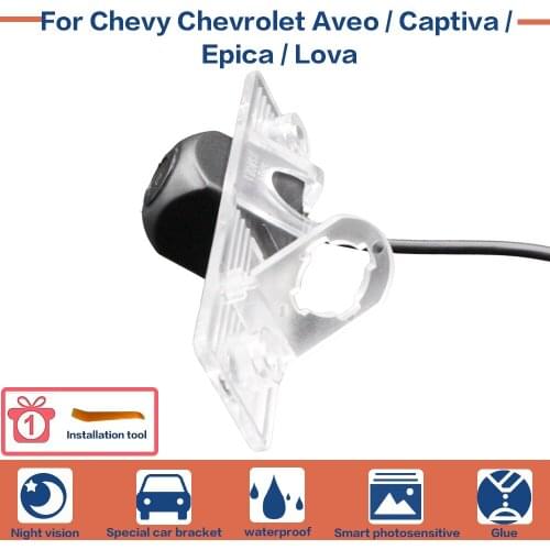 Night Vision Car Rear View Camera CCD HD Backup Reverse Parking Webcam For Chevy Chevrolet Aveo / Captiva / Epica / Lova