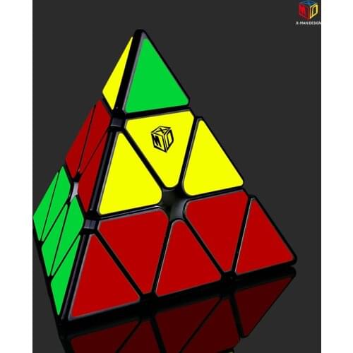 Newest QiYi Thunderclap 3x3x3 V2 professional magic magnetic speed pyramid original puzzle cubo educational toys for children