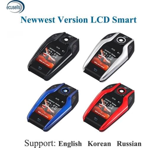 Newwest TK800 Multi-language Modified Boutique Smart Remote Key W/ LCD Screen for BMW Mercedes-Benz Toyota Audi Cadillac Ferrari