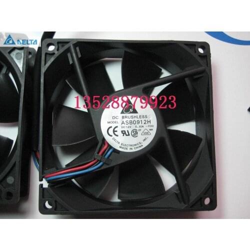 Wholesale for delta ASB0912H 9025 cooling fans 0.30A dc brushless fan 12V
