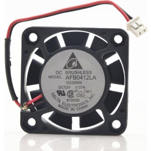 AFB0412LA 12V 0.07A 4010 switch cash register mute fan