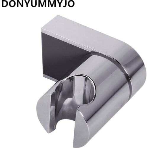 DONYUMMYJO ABS Handheld Shower Holder Bracket Chrome Finish Wall Mounted Adjustable Shower Head Holder Shower Seat