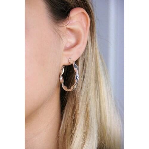 Argentum Concept-Silver set Auger Ring Earrings-K091901