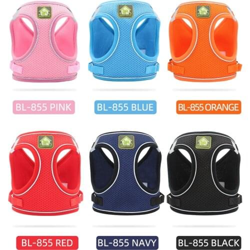 Dog Harness And Leash Set For Small Dogs Nylon Reflective Cat Pets Harnesses Padded Puppy Chihuahua Dog Accessories