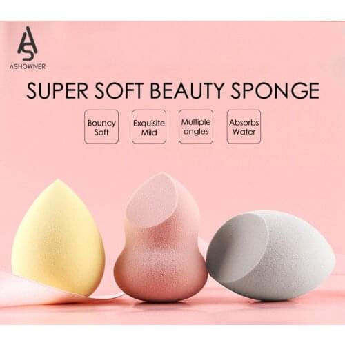Makeup Sponge Set Professional Cosmetic Puff Blending Face Liquid Foundation BB Cream Soft Water Foundation Sponge for Face