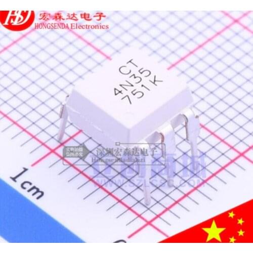 5 PCS/LOTE CT4N35 4N35 DIP-6 Brand new and original