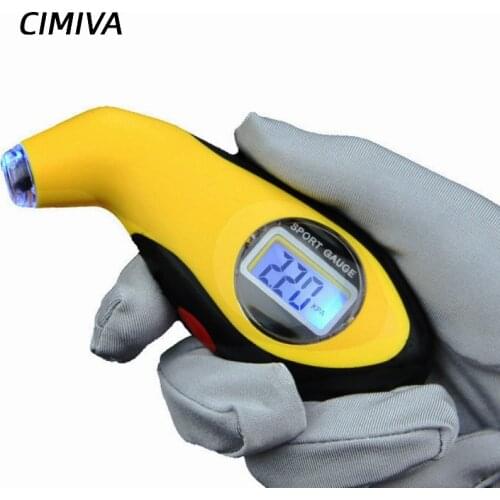 Car Electronic Digital LCD Tire Pressure Gauge Meter 0-100 PSI Backlight Tyre Manometer Barometers Tester Tool