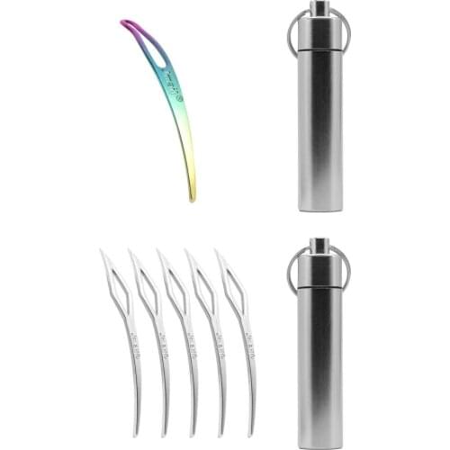 Dreadlocks Tool Craft Crochet Interlocks Needle Hooks Interlocking Decor DIY Hair Makeup Craft Dreadlocks Curved Needle Hook