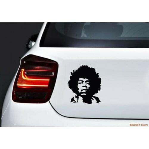 Jimi Portrait Car Laptop Motorbike Vinyl Decal Sticker