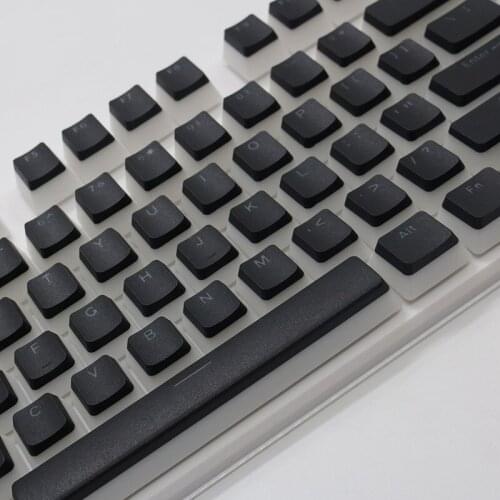 104 Keys Backlight OEM Hight PBT Pudding Keycaps For Mechanical Keyboard