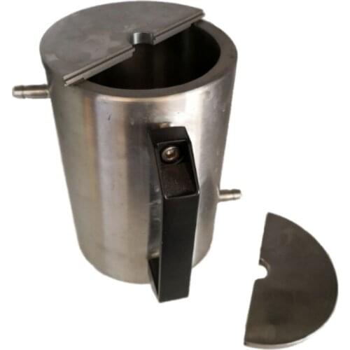 Container Stainless steel Barrel double stainless steel cooling barrel HIGH QUALITY with handle Internal arc surface easy clean