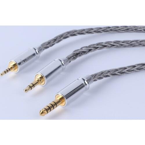Linsoul Nymph 8 Strands 5N OCC Silver-Plated Litz Upgraded Cable with Nano Technology Graphene Coating Replacement cable