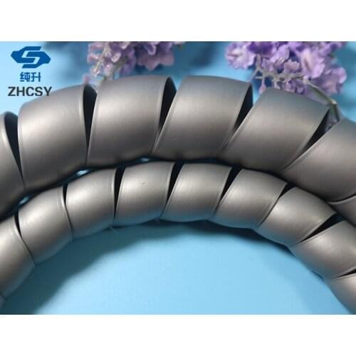 2M 28mm Spiral Wire Organizer Wrap Tube Flame retardant colorful spiral bands diameter Cable casing Cable Sleeves Winding pipe