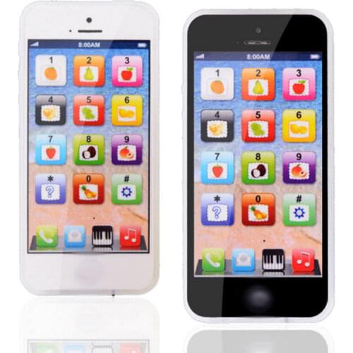 Educational toys Cellphone with LED Baby Kid Educational phone English Learning Mobile Phone Toy Chrismtas Gifts