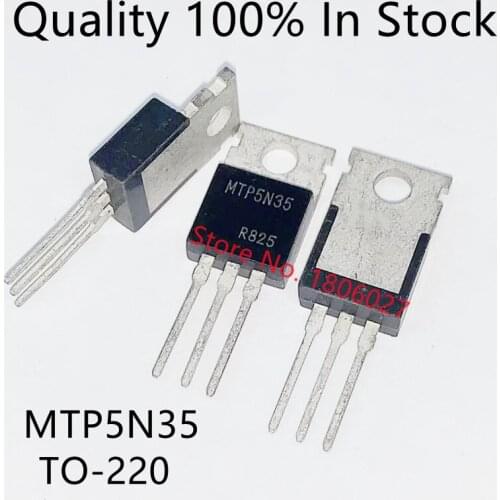Send free 20PCS MTP5N35 TO-220 5.5A 350V MOS field effect tube