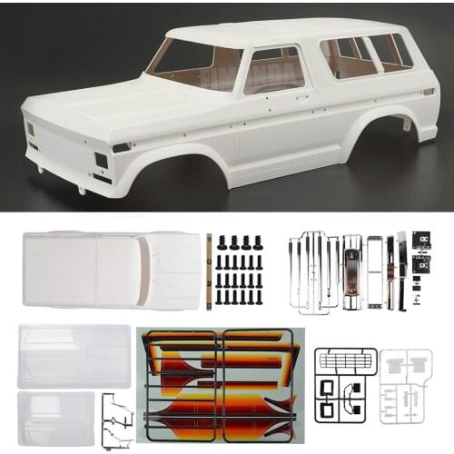 1/10 Body Shell Kit for RC Crawler Model Spare Parts Accessory DIY