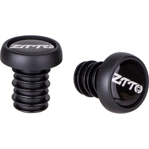 1 Pair Bike Handlebar End Plugs Aluminium Alloy MTB Road Bicycle Grips Bicycle Currency Handlebar Plug Handle Plug Bicycle Parts