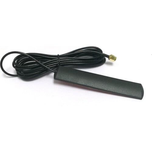1PC 2.4GHZ/5Ghz 5dBi dual band antenna with 3m extension cable RP-SMA Male Connector Wireless WLAN Signal booster