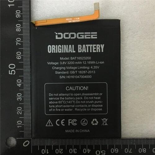 3200mAh BAT16523200 Replacement Battery Bateria Batterie For Doogee Y6 C Y6C MTK6750 Octa Core Mobile Phone Batteries