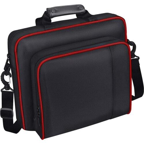 For PS4 /Slim /Pro Massenger Bag Protective Shoudler Bag Travel Storage Case for Sony Console PS4 Playstation4 Accessories