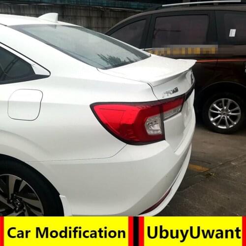 For HONDA New Crider 2018+ Rear Trunk Spoiler High Quality ABS Plastic Primer Color Car Tail Wing Decoration For Crider