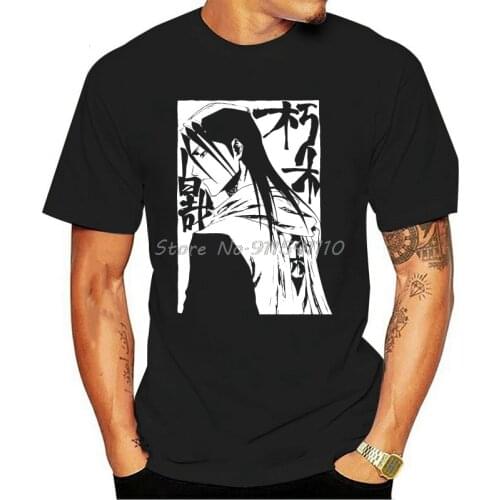 Byakuya Kuchiki Bleach Anime T Shirt Men Cotton Tees Harajuku Streetwear