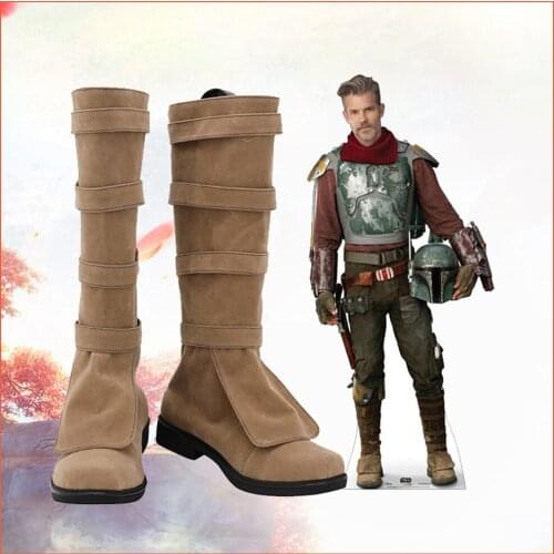 Cobb Vanth Cosplay Shoes Boots Halloween Costumes Accessory Custom Made