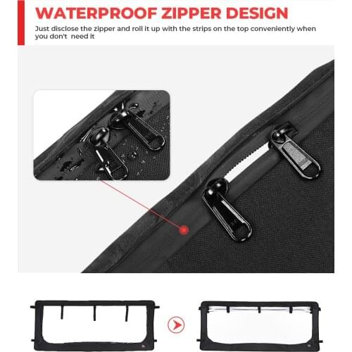 Clear screen Soft Windshield Windscreen Clear for Kawasaki Mule 2500/3000 & for Polaris Ranger 2002-2008 Rainproof Snow