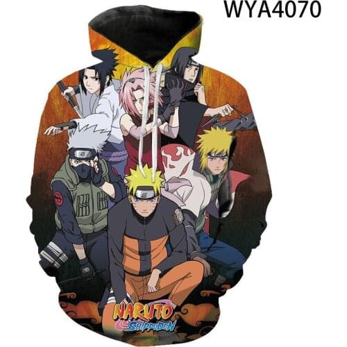 3D Print Pullover Comic Cartoon Fire Hidden Ninja Sweatshirts Men Women Children Fashion Streetwear Cool Boy Girl Hoodies Jacket