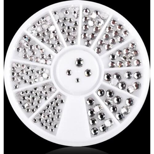 Mixed Color Nail Rhinestones Stones AB Color Rhinestone Irregular Beads For Nails Art Decorations Crystals Accessories