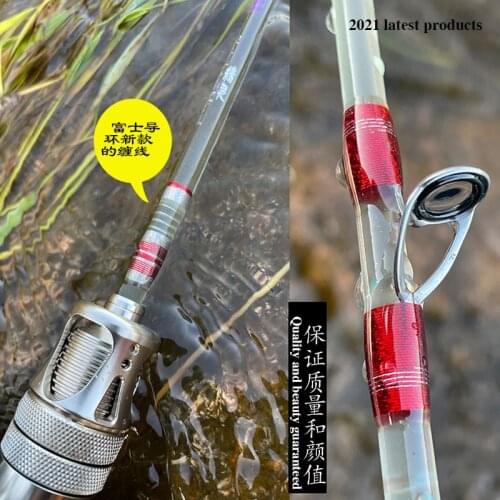 Trout FRD Ejec tion Rod Micro player 1.5 Sections Travel Spinning UL Fishing Rod Baitcasting Stream Fishing Tackle Solid Tip