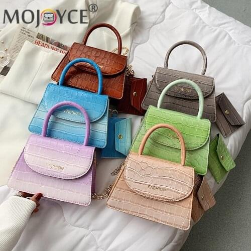 Casual Handbag Crossbody Bags Female Gradient Color PU Leather Handbag Shoulder Bag Messenger for Women Phone Girl