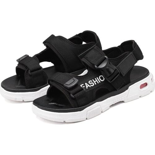 XAXZXY Summer New External Wear Non-slip Sport Casual Mens Slippers Outdoor Beach Shoes Lightweight Male Sandals