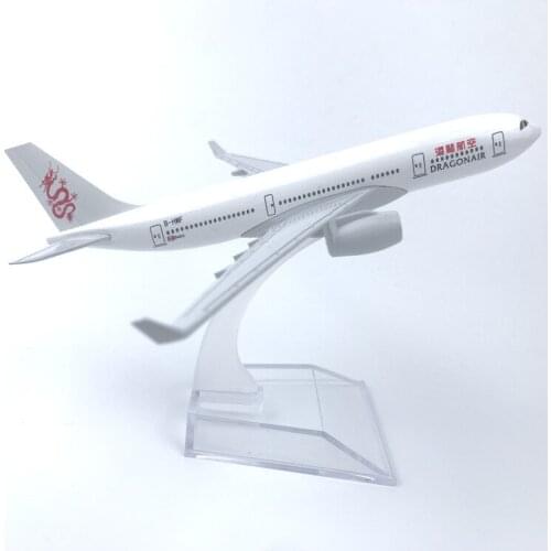 1:400 Alloy Airplane Model Hong Kong Dragon Airlines Airbus 330 Childrens Toys and Decorations