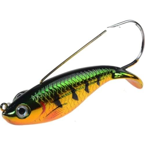 1Pcs VIB Fishing Lure 8.5cm 21.2g Anti Grass Fishing Wobbler Isca Artificial Bait Hard Lures Laser Body Lifelike Fish Tackle