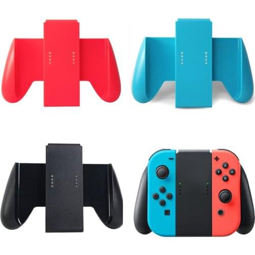 10 PCS Gaming Grip Handle Bracket Holder Charger For N-S for Switch Joy-Con Plastic Handle Bracket Holder