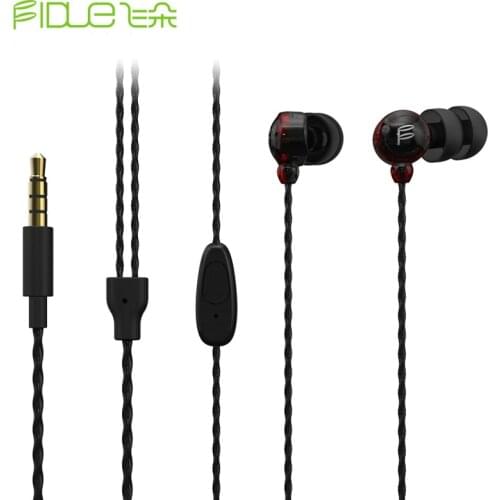 100%ORIGINAL Fidue A31S Dynamic+Armature HiFi Sports Headset Inner-ear Earphones