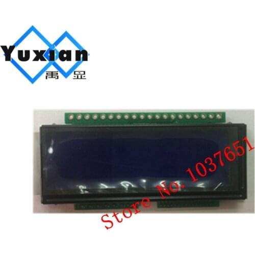 122*32 12232G lcd display module blue screen ST7920 blue PCB size : 68*32mm