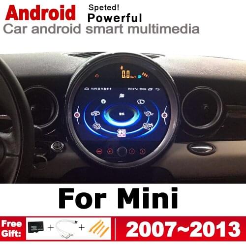 2 Din Car Multimedia Player Android Auto Radio For Mini Hatch One Cooper S D R56 2007~2013 DVD Car Radio Stereo GPS Navigation