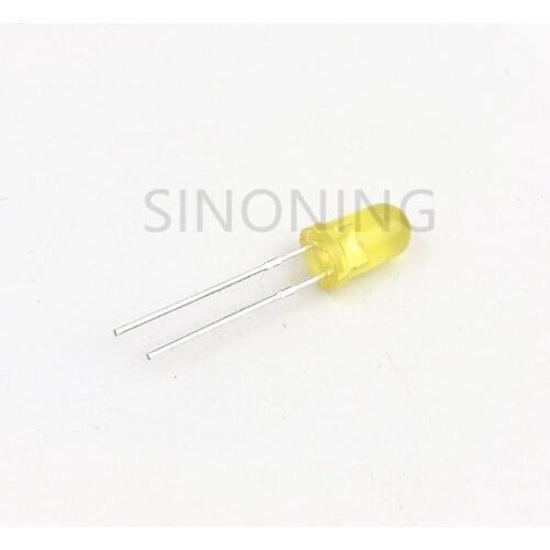 20 pcs Yellow Blue Red Green White LED Light Emitting LED 3mm 5mm