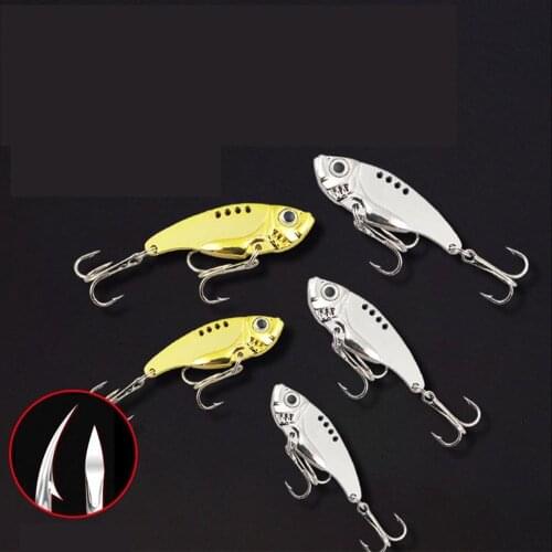 3g/7g/10g/15g Metal VIB Fishing Lure Mini Vibration Spoon Spinner Crankbait Bass Artificial Hard Bait Cicada Fishing Tackles