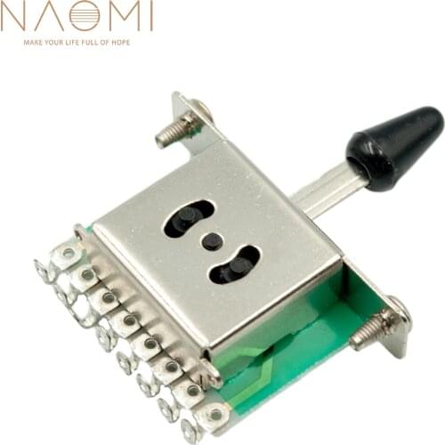 NAOMI 3 Way Pickup Selector Switches For Electric Guitar Guitar Parts & Accessories New