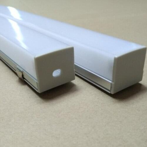 Free Shipping 35PCS/Lot 2M/PC Aluminum Profile For Led Strip With Cover End Caps And Clips