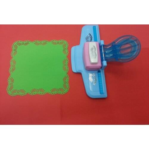 Free ship new No 2 embossing punch set (1pc craft punch lace embossing aid and1pc border punch) furadores borda max alavanca